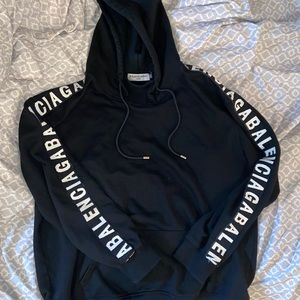 USED BALENCIAGA HOODIE